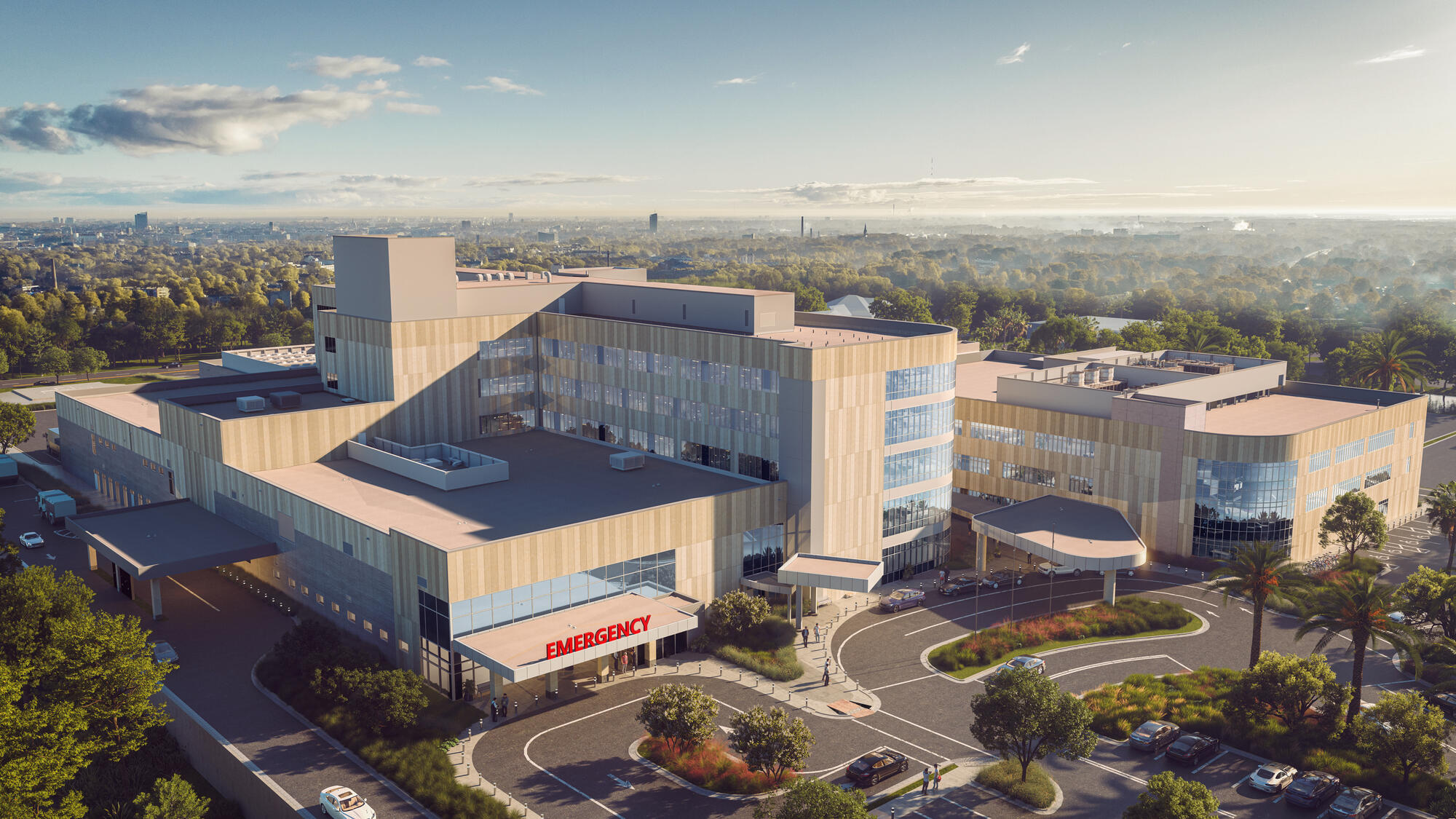 New Cape Canaveral Hospital rendering